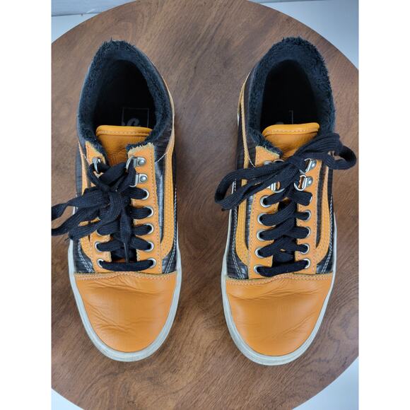 VANS Old Skool MTE Mens Skate Shoes Size 7 Apricot Black Lace Up Sneakers 721356 main image 7